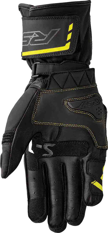 RST S1 Motorradhandschuhe - Schwarz/Flo Gelb
