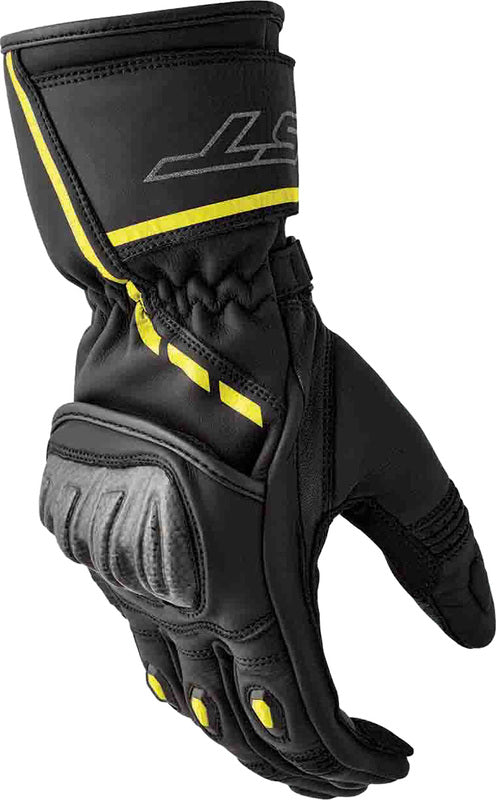 RST S1 Motorradhandschuhe - Schwarz/Flo Gelb