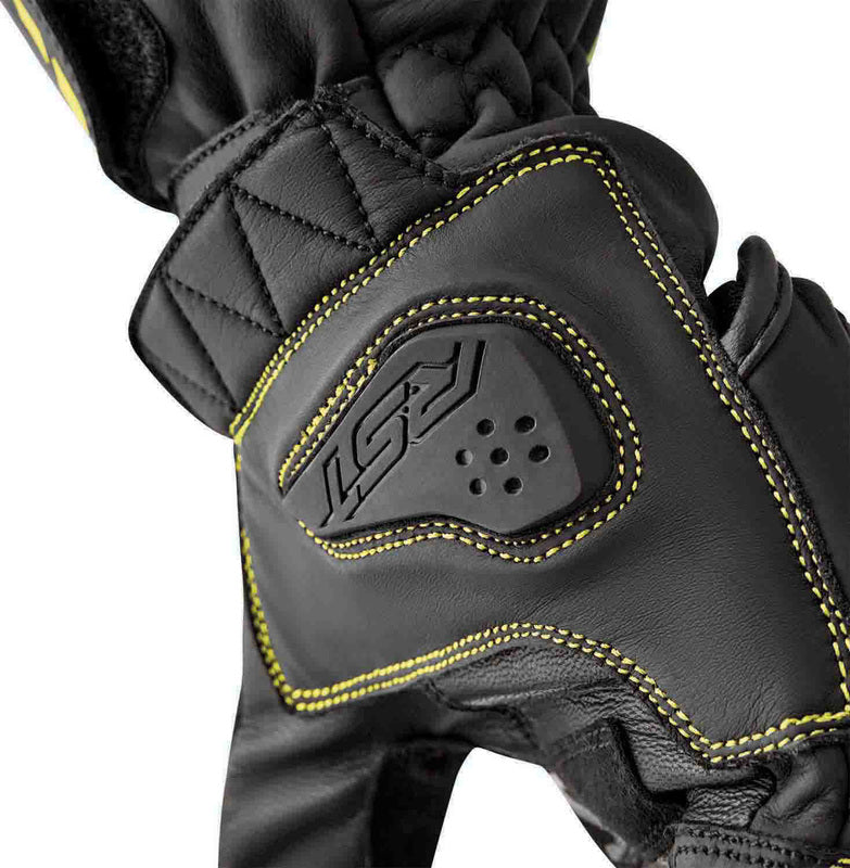 RST S1 Motorradhandschuhe - Schwarz/Flo Gelb