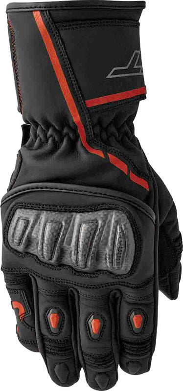 RST S1 Motorradhandschuhe - Schwarz/Flo Rot