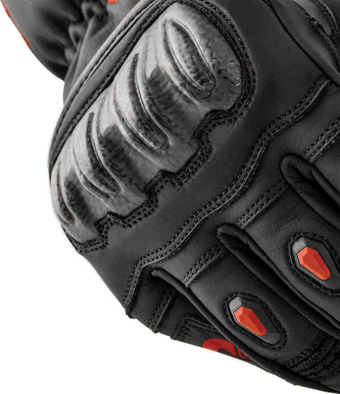 RST S1 Motorradhandschuhe - Schwarz/Flo Rot