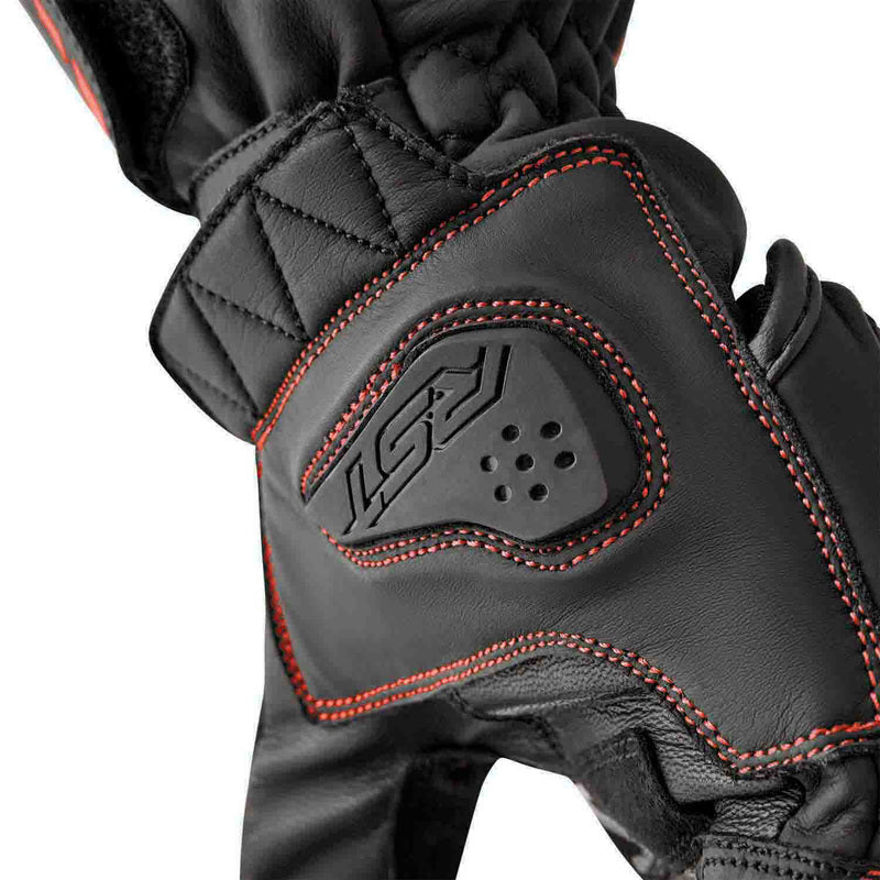 RST S1 Motorradhandschuhe - Schwarz/Flo Rot