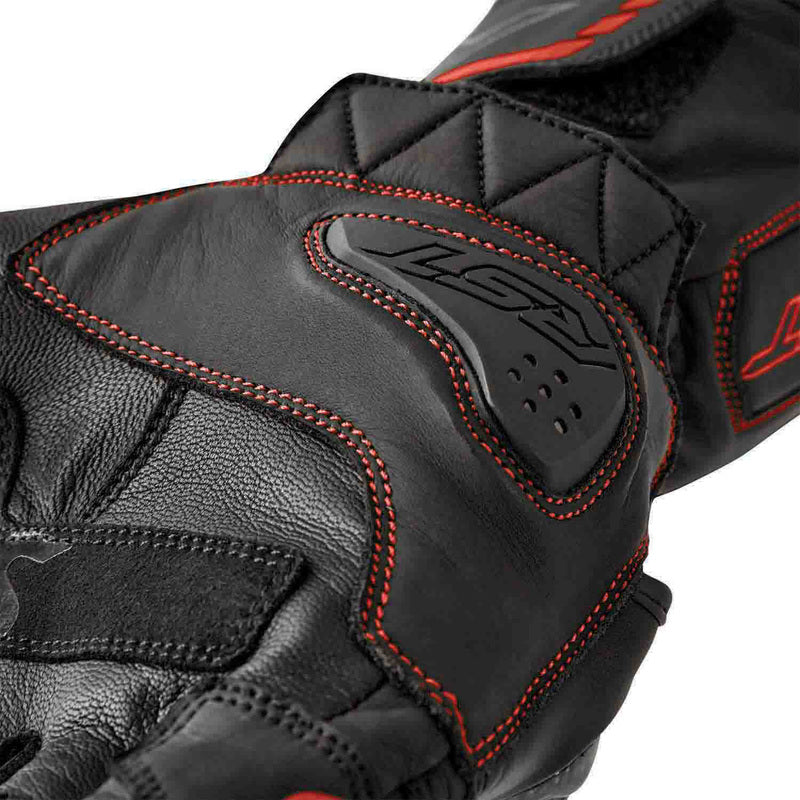 RST S1 Motorradhandschuhe - Schwarz/Flo Rot