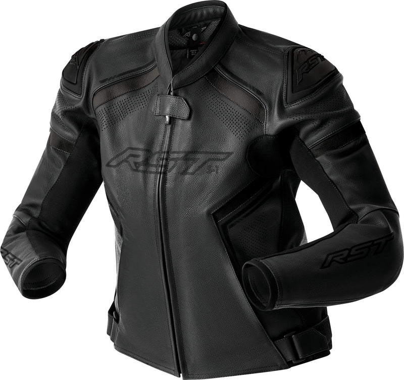 RST S1 D3O Leder Damen Motorradjacke - Schwarz