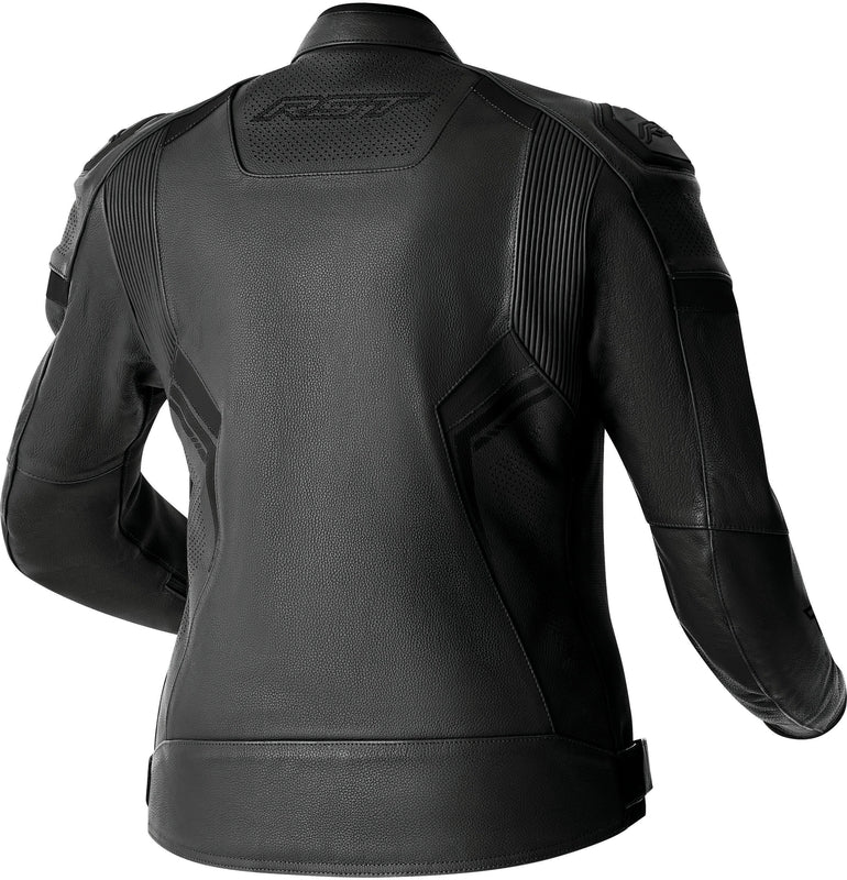 RST S1 D3O Leder Damen Motorradjacke - Schwarz