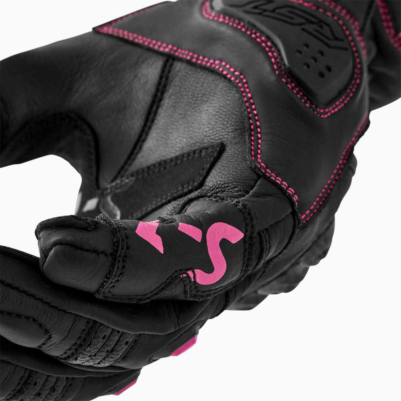 RST S1 Damen Motorradhandschuhe - Schwarz/Rosa