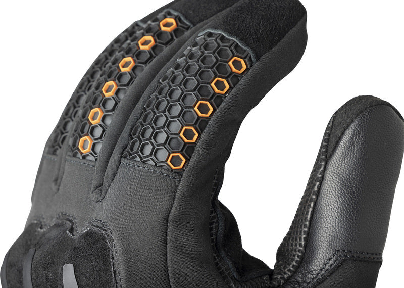 Schwarze RST Pro Series Artic D3O Damen Motorradhandschuhe mit Schutzpolster und komfortabler Passform.
