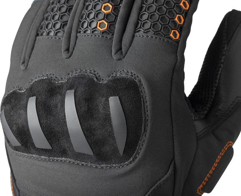 Schwarze Damen Motorradhandschuhe RST Pro Series Artic D3O mit Wassersicht, strapazierfähig und schützend für den Motorradsport.