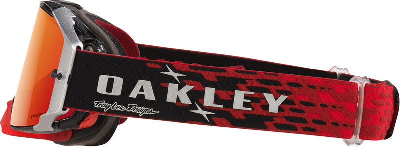 OAKLEY Airbrake MX Brille - TLD schwarz Holo Glas Prizm Torch