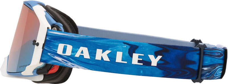 OAKLEY Airbrake MX Brille - Sexton Matte weiß Glas Prizm Sapphire