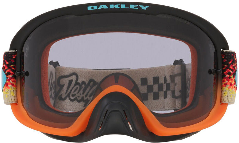 OAKLEY O-Frame 2.0 Pro MX Brille - Schwarz/orange hellgrau Glas