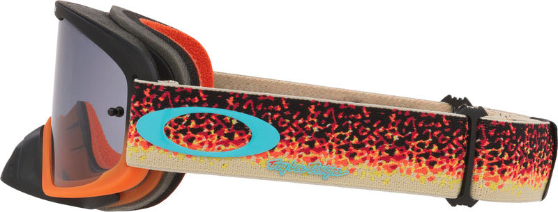 OAKLEY O-Frame 2.0 Pro MX Brille - Schwarz/orange hellgrau Glas