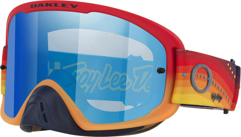 OAKLEY O-Frame 2.0 Pro MX Brille - rot/orange schwarz ice Iridium Glas