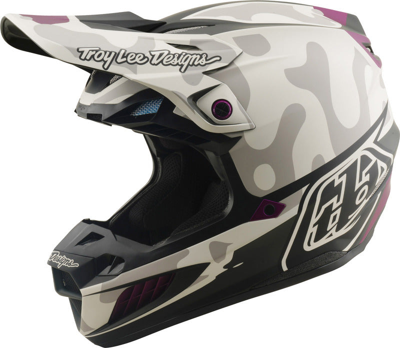 Troy Lee Designs Se5 Composite Mips Motocrosshelm Myth Pumice