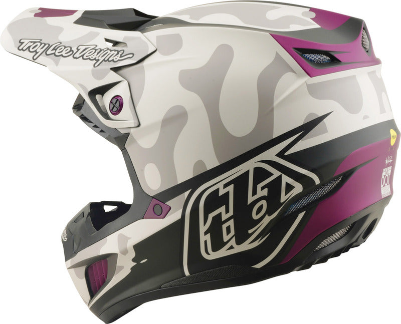 Troy Lee Designs Se5 Composite Mips Motocrosshelm Myth Pumice