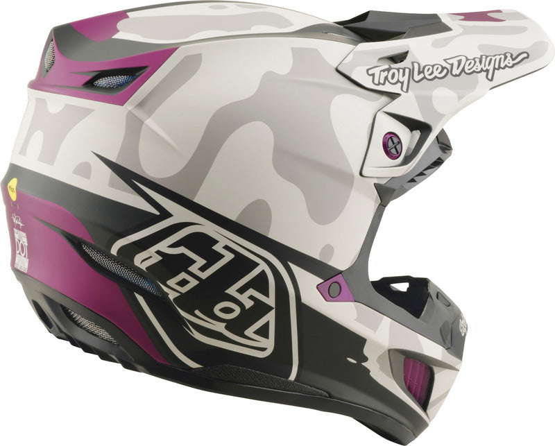 Troy Lee Designs Se5 Composite Mips Motocrosshelm Myth Pumice