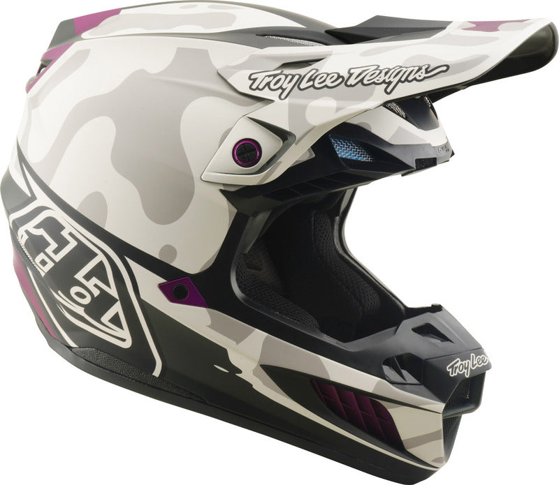 Troy Lee Designs Se5 Composite Mips Motocrosshelm Myth Pumice