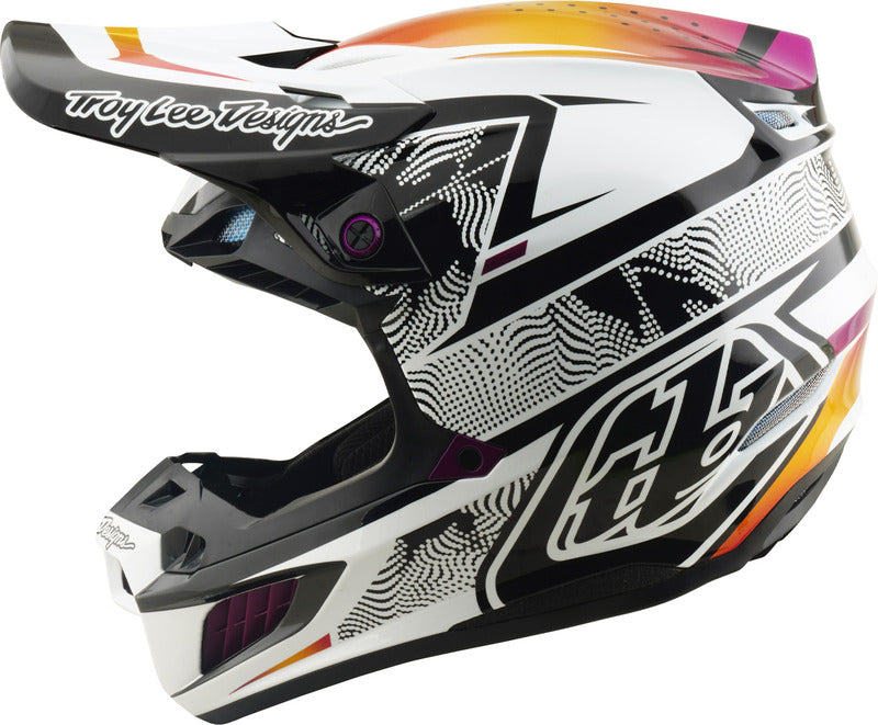 Troy Lee Designs Se5 Composite Mips Motocrosshelm Lined Up Schwarz