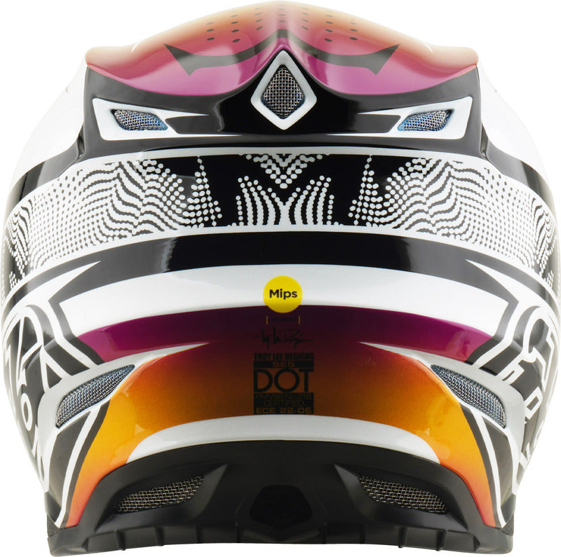 Troy Lee Designs Se5 Composite Mips Motocrosshelm Lined Up Schwarz