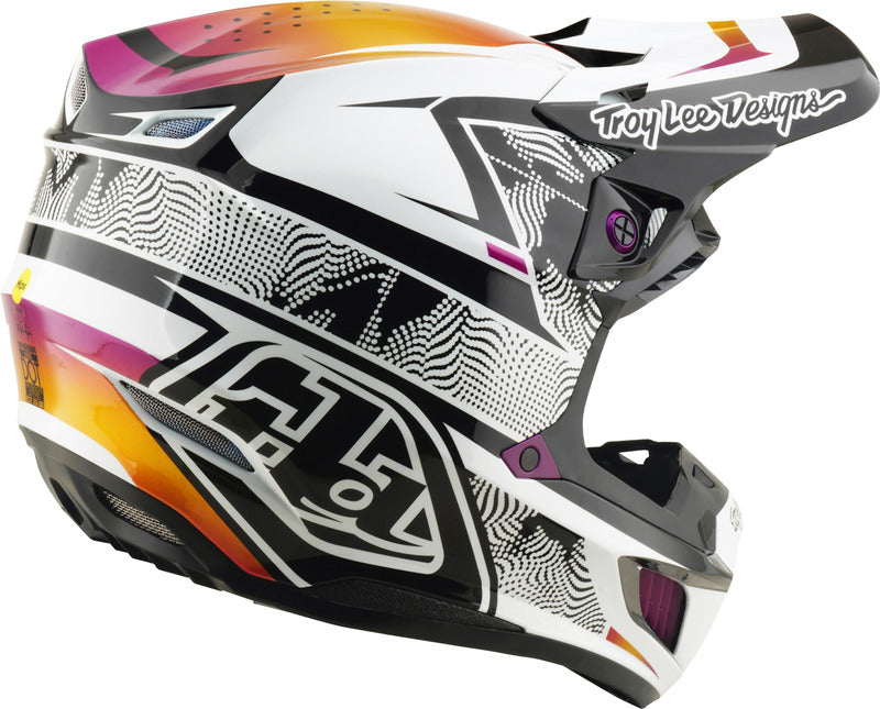 Troy Lee Designs Se5 Composite Mips Motocrosshelm Lined Up Schwarz