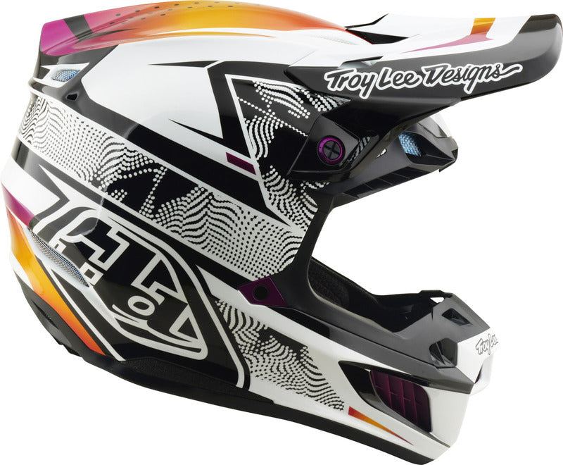 Troy Lee Designs Se5 Composite Mips Motocrosshelm Lined Up Schwarz