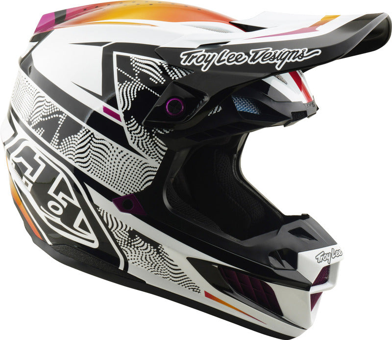 Troy Lee Designs Se5 Composite Mips Motocrosshelm Lined Up Schwarz