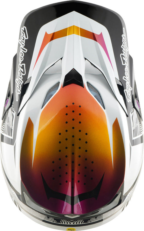 Troy Lee Designs Se5 Composite Mips Motocrosshelm Lined Up Schwarz