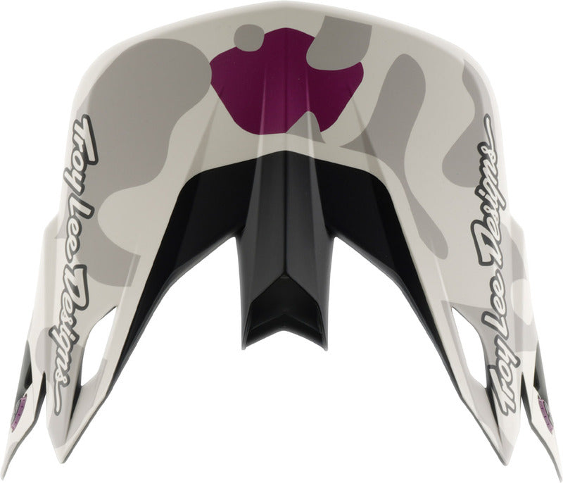 Troy Lee Designs Se5 Composite Motocrosshelmschirm Myth Flo Gelb
