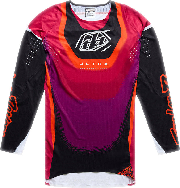 Troy Lee Designs Se Ultra Jersey Vision Schwarz/Fuschia