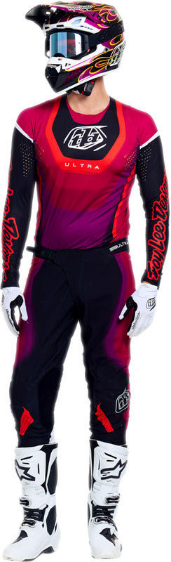 Troy Lee Designs Se Ultra Jersey Vision Schwarz/Fuschia
