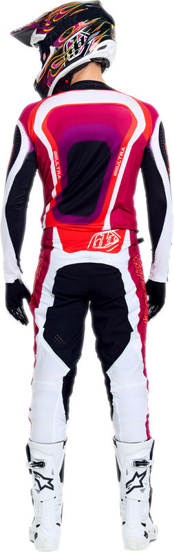 Troy Lee Designs Se Ultra Jersey Vision Schwarz/Fuschia