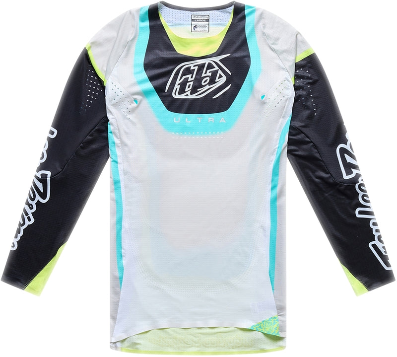 Troy Lee Designs Se Ultra Jersey Vision Stone Weiß/Carbon