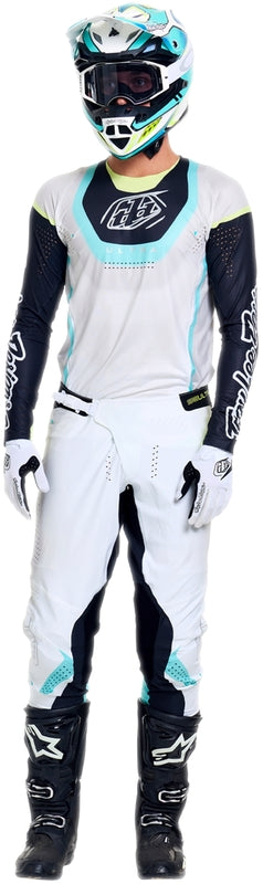 Troy Lee Designs Se Ultra Jersey Vision Stone Weiß/Carbon