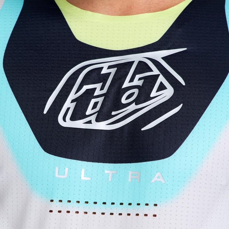 Troy Lee Designs Se Ultra Jersey Vision Stone Weiß/Carbon