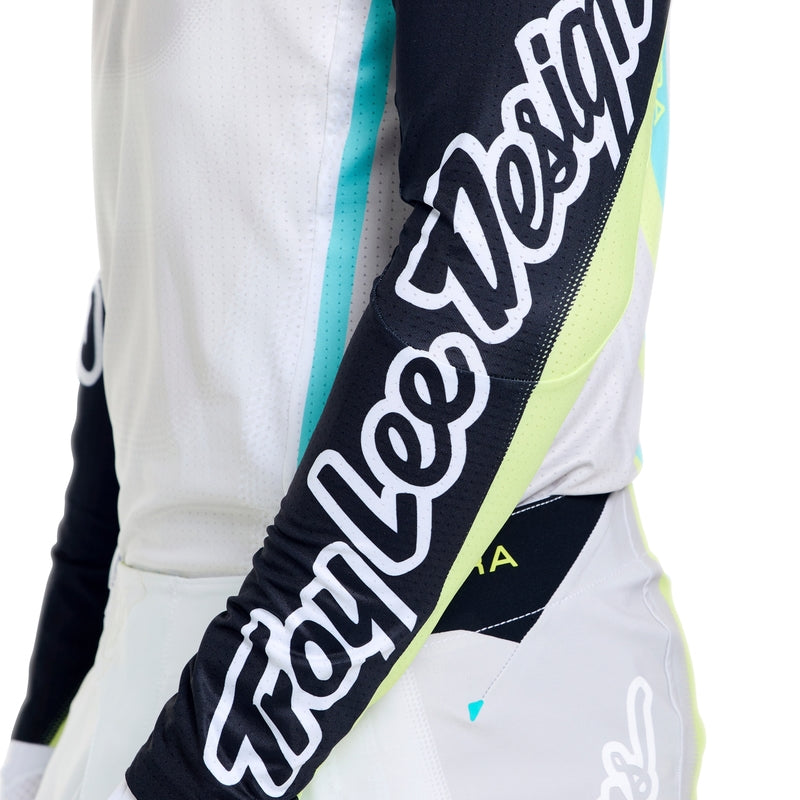 Troy Lee Designs Se Ultra Jersey Vision Stone Weiß/Carbon