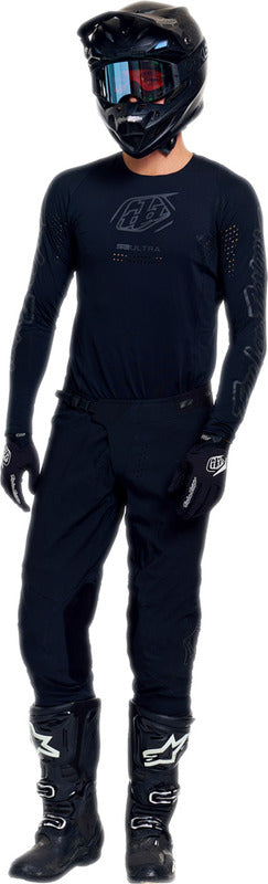 Troy Lee Designs Se Ultra Jersey Mono Schwarz