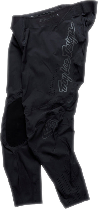 Schwarze Troy Lee Designs MX-Hose Se Ultra Mono mit robustem Material und elastischem Bund, für optimalen Komfort beim Motocross.