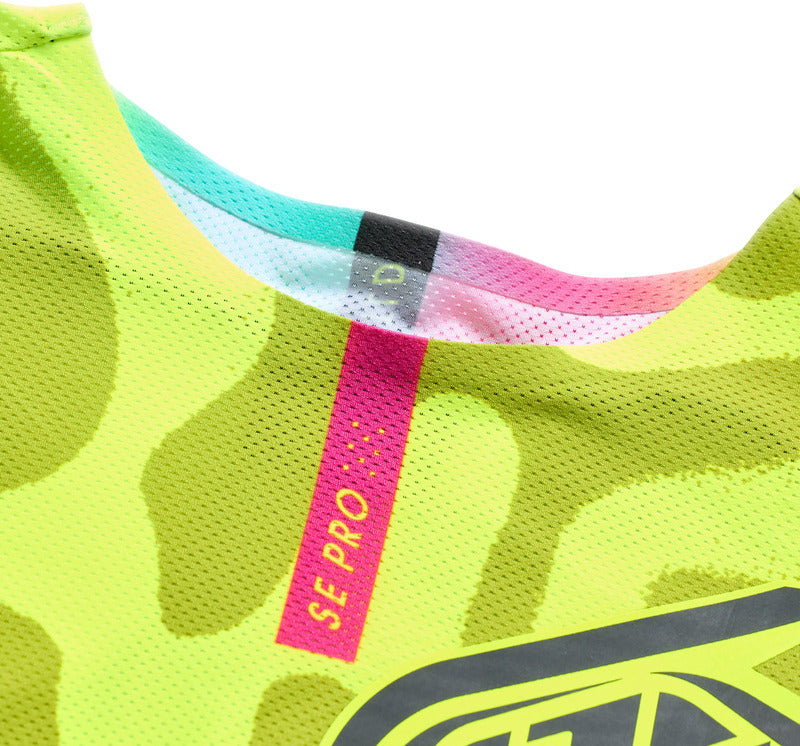 Troy Lee Designs Se Pro Jersey Myth Schwarz/Flo Gelb