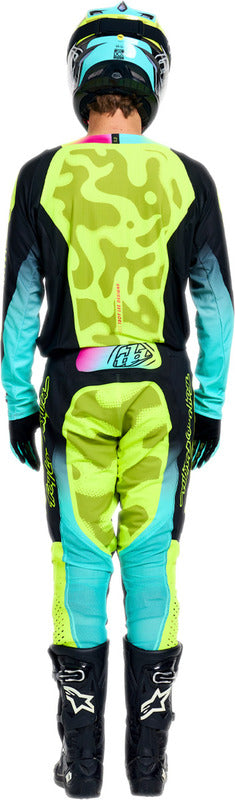 Troy Lee Designs Se Pro Jersey Myth Schwarz/Flo Gelb