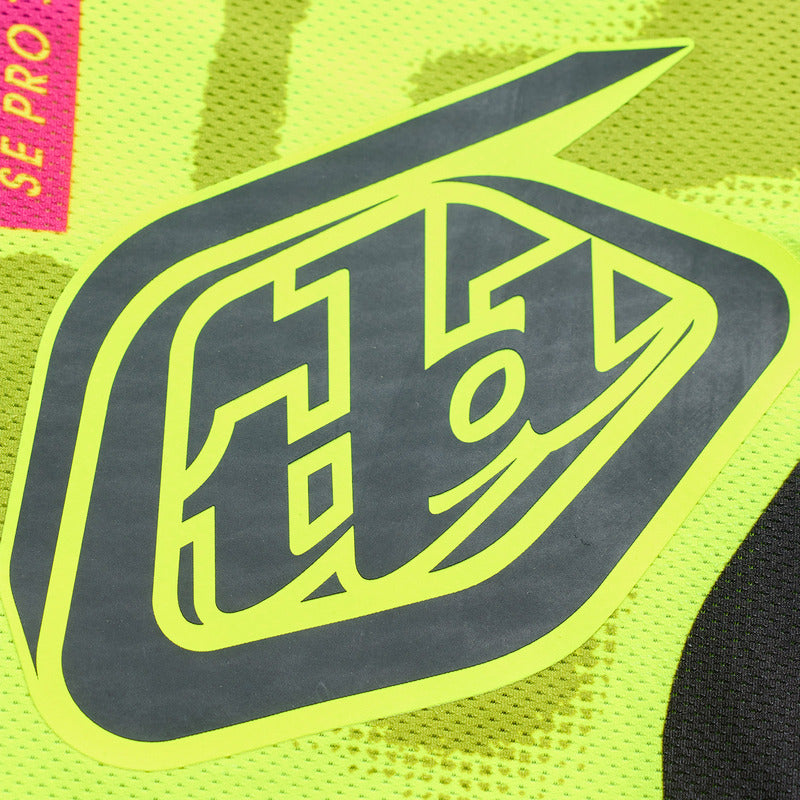 Troy Lee Designs Se Pro Jersey Myth Schwarz/Flo Gelb