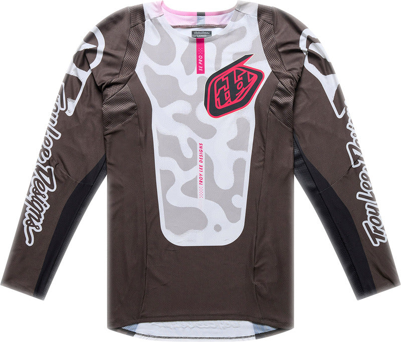 Troy Lee Designs Se Pro Jersey Myth Dark Olivgrün/Pumice