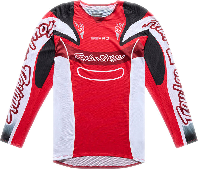 Troy Lee Designs Se Pro Jersey Salvo Rot/Weiß