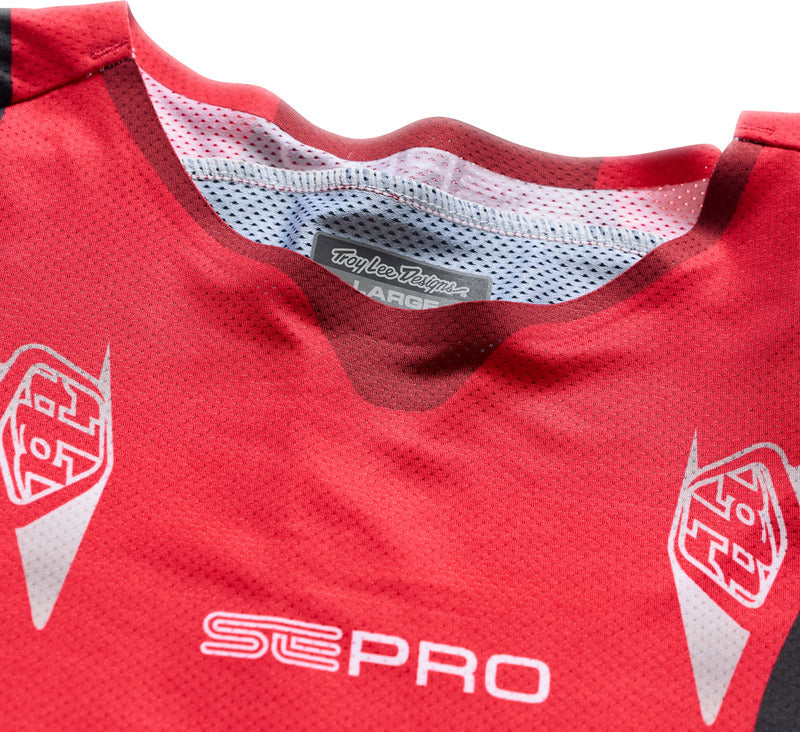 Troy Lee Designs Se Pro Jersey Salvo Rot/Weiß