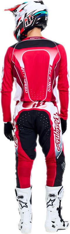 Troy Lee Designs Se Pro Jersey Salvo Rot/Weiß