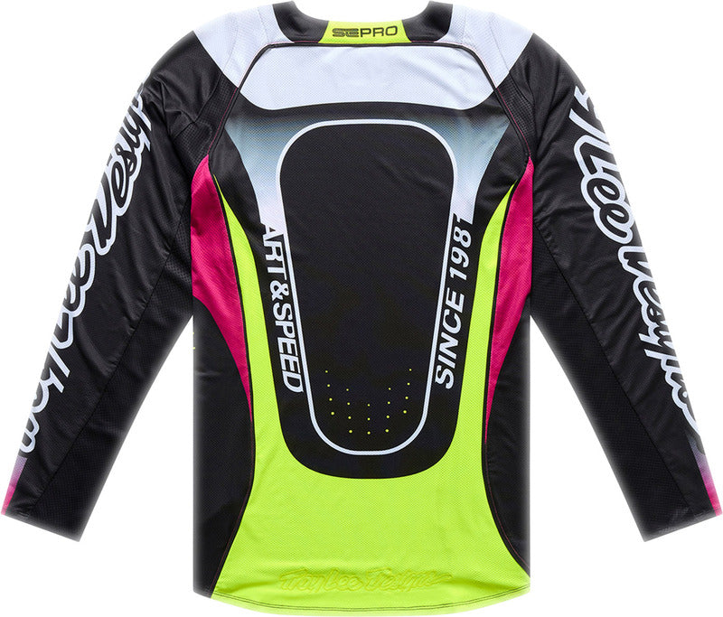 Troy Lee Designs Se Pro Jersey Salvo Schwarz/Weiß