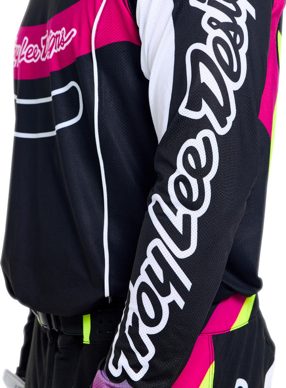 Troy Lee Designs Se Pro Jersey Salvo Schwarz/Weiß