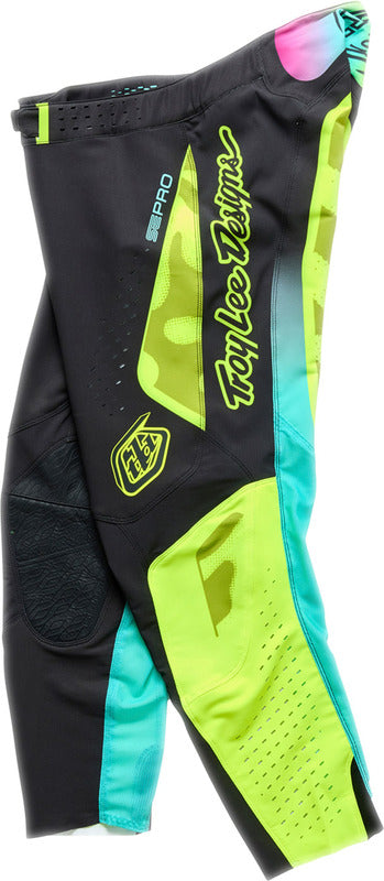 Troy Lee Designs Se Pro Hose Myth Schwarz/Flo Gelb
