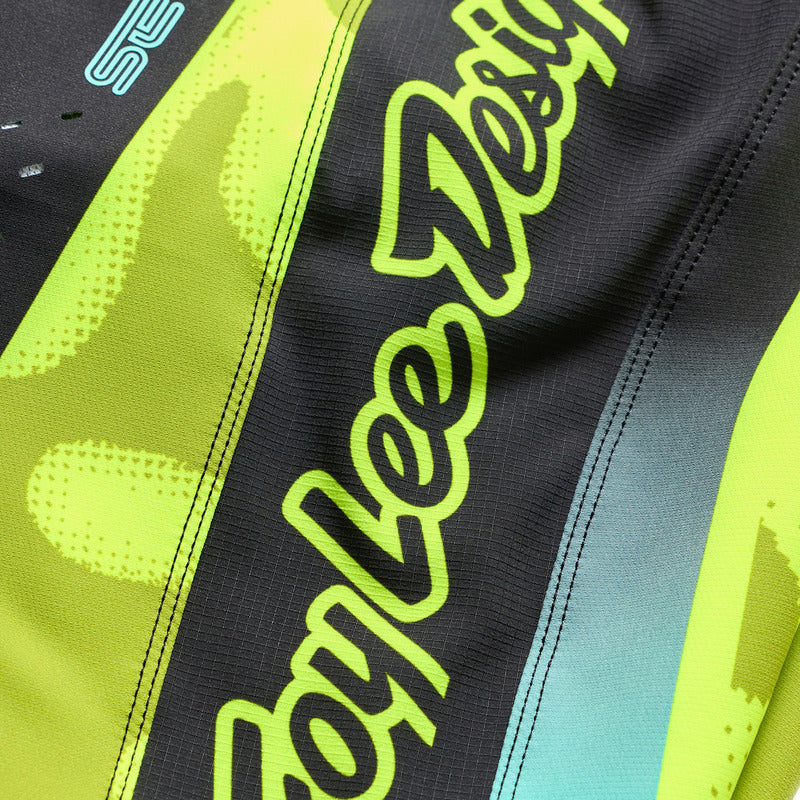 Troy Lee Designs Se Pro Hose Myth Schwarz/Flo Gelb