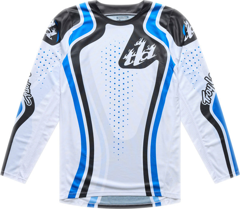 Troy Lee Designs Gp Pro Jersey Roller Weiß/Blau