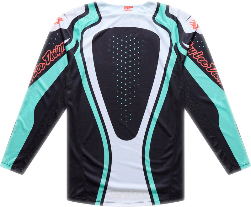 Troy Lee Designs Gp Pro Jersey Roller Schwarz/Petrol